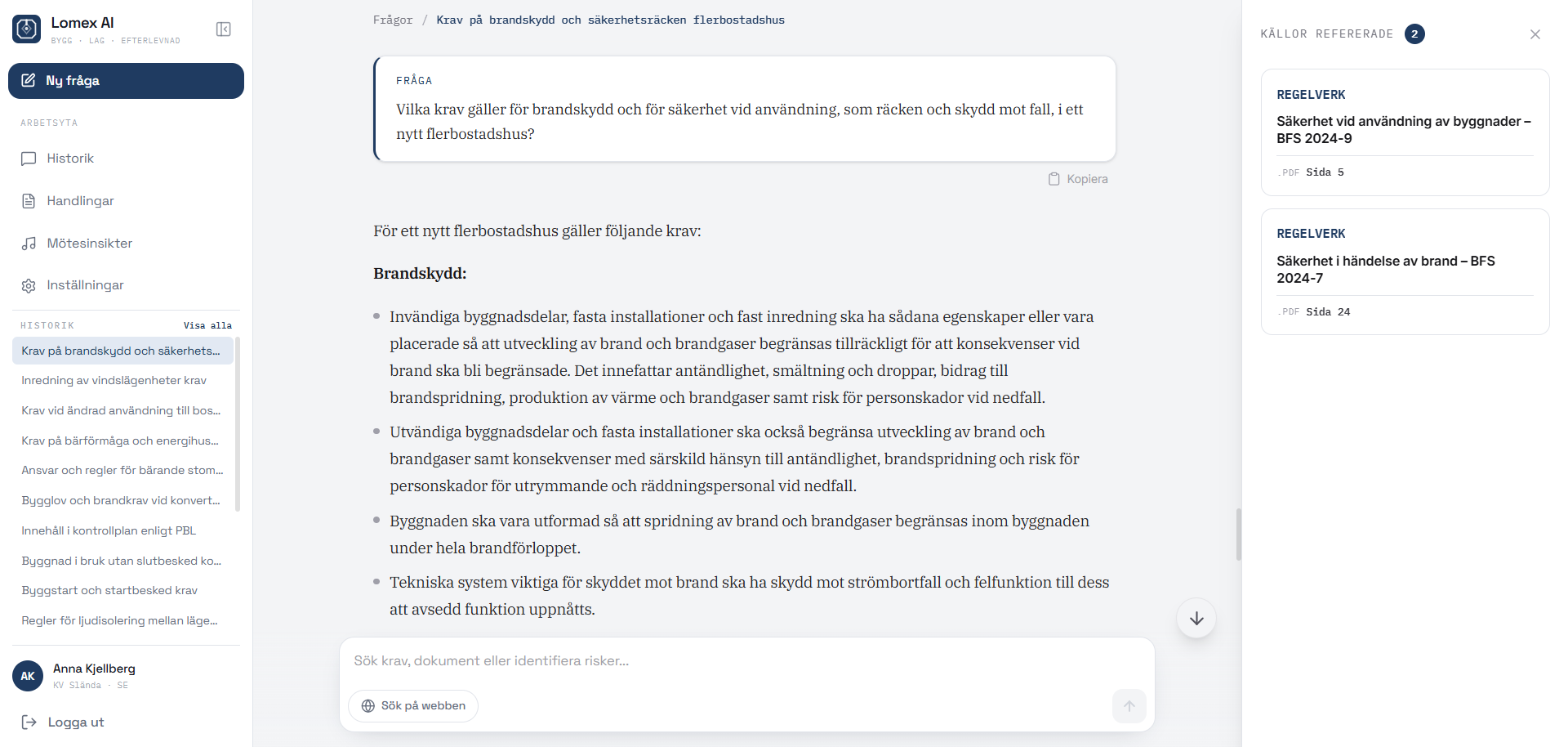 Inbyggd Branschkunskap.